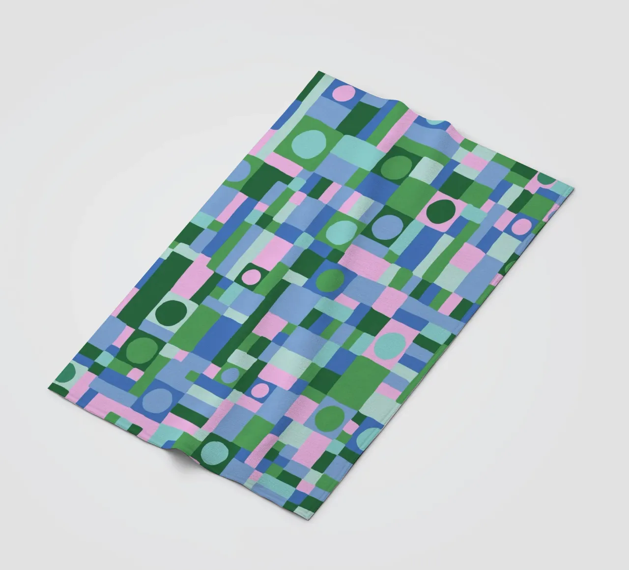 Mozaika fleece blanket by GigiRosado