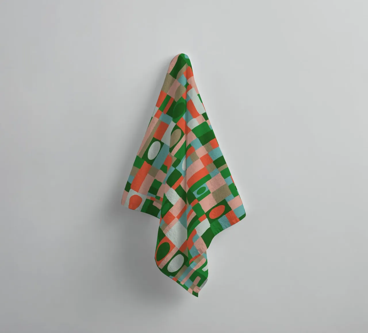 Mozaika II towel by GigiRosado