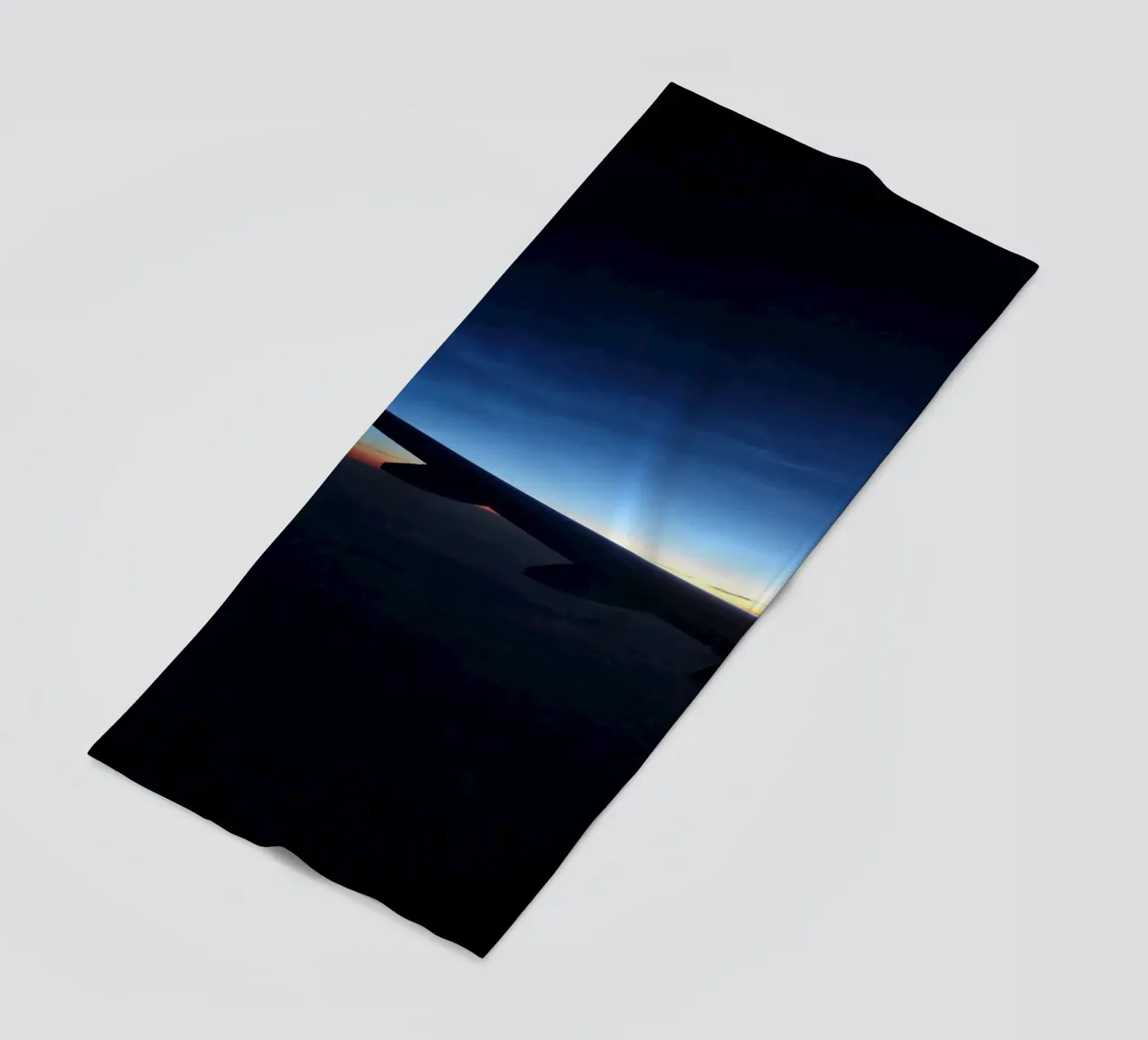 Tramonto da un volo telo mare da Massimo Frascogna