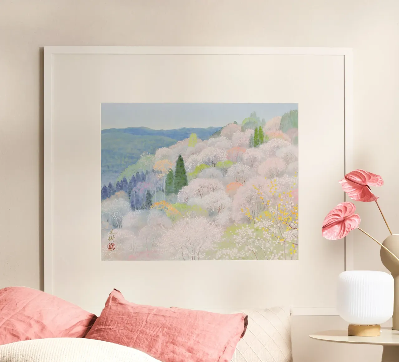 fiori di ciliegio selvatico carta hahnemühle da Noji-Mikiko