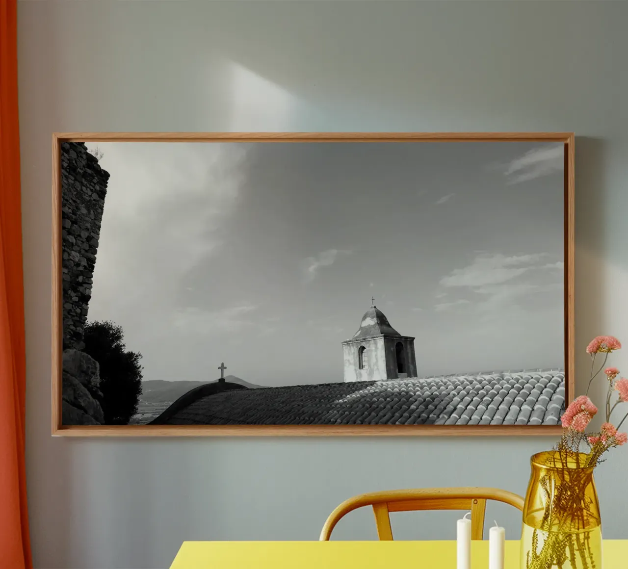 Posada Leinwand von Massimo Frascogna