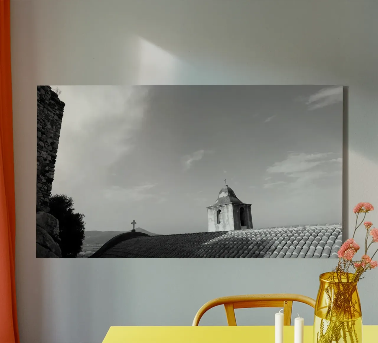 Posada Leinwand von Massimo Frascogna