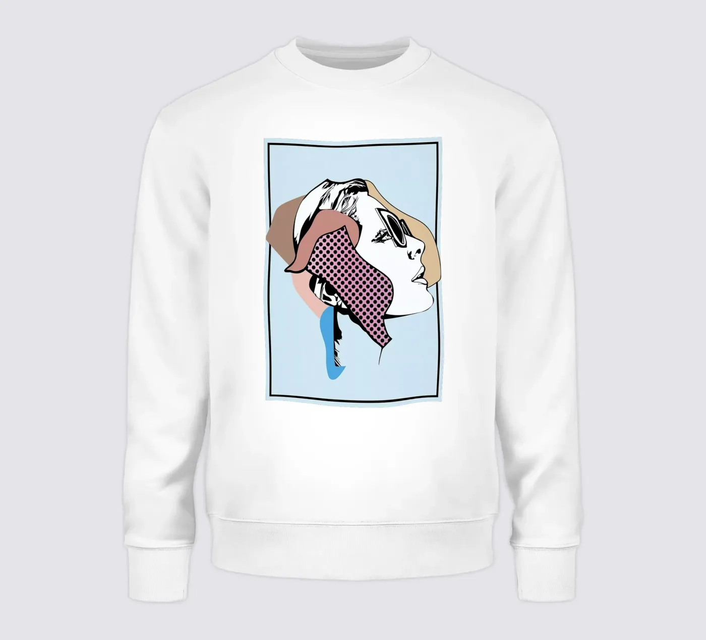 Collaging 1 felpa da Marcell Naubert