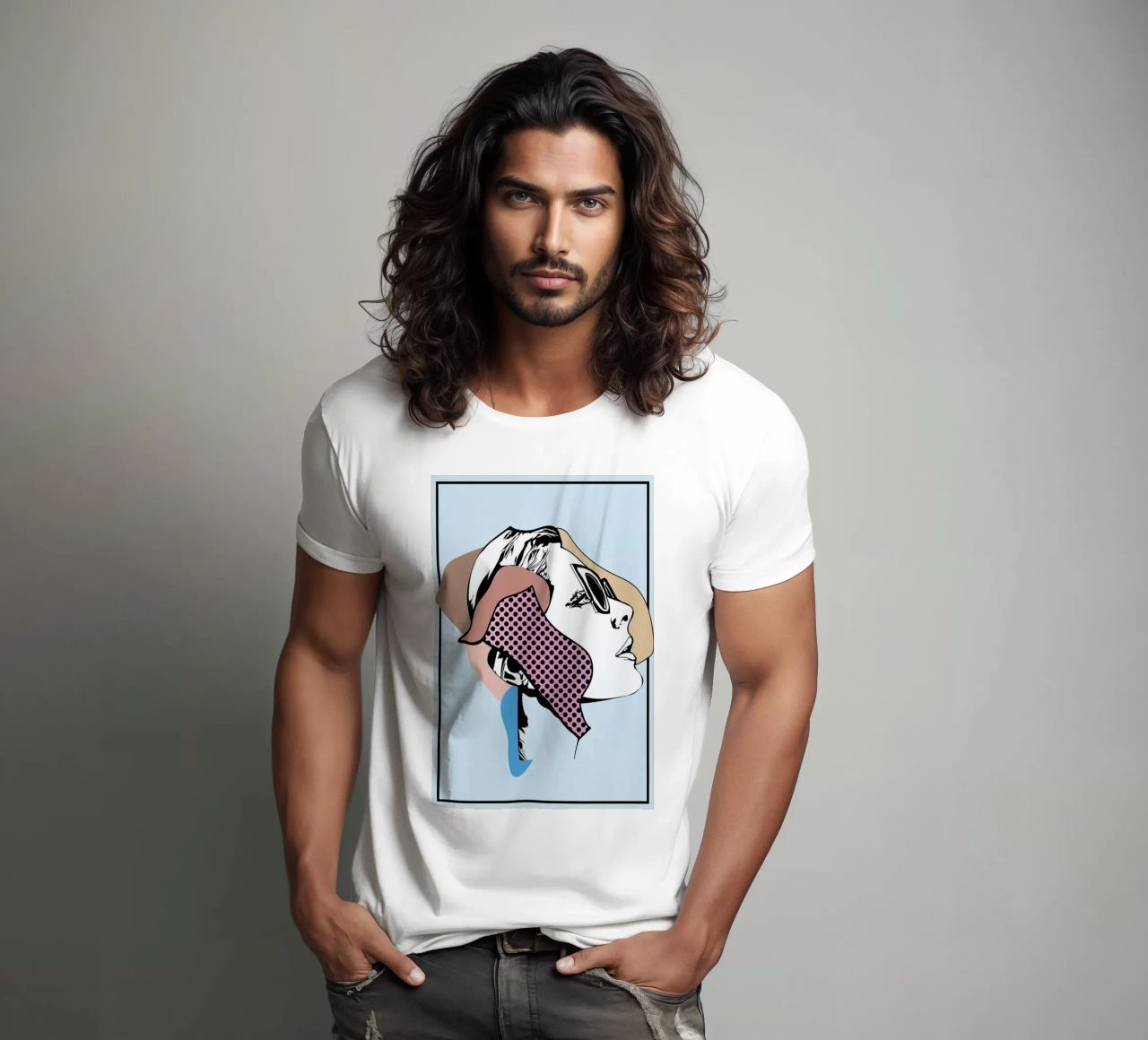 Collaging 1 t-shirt da Marcell Naubert