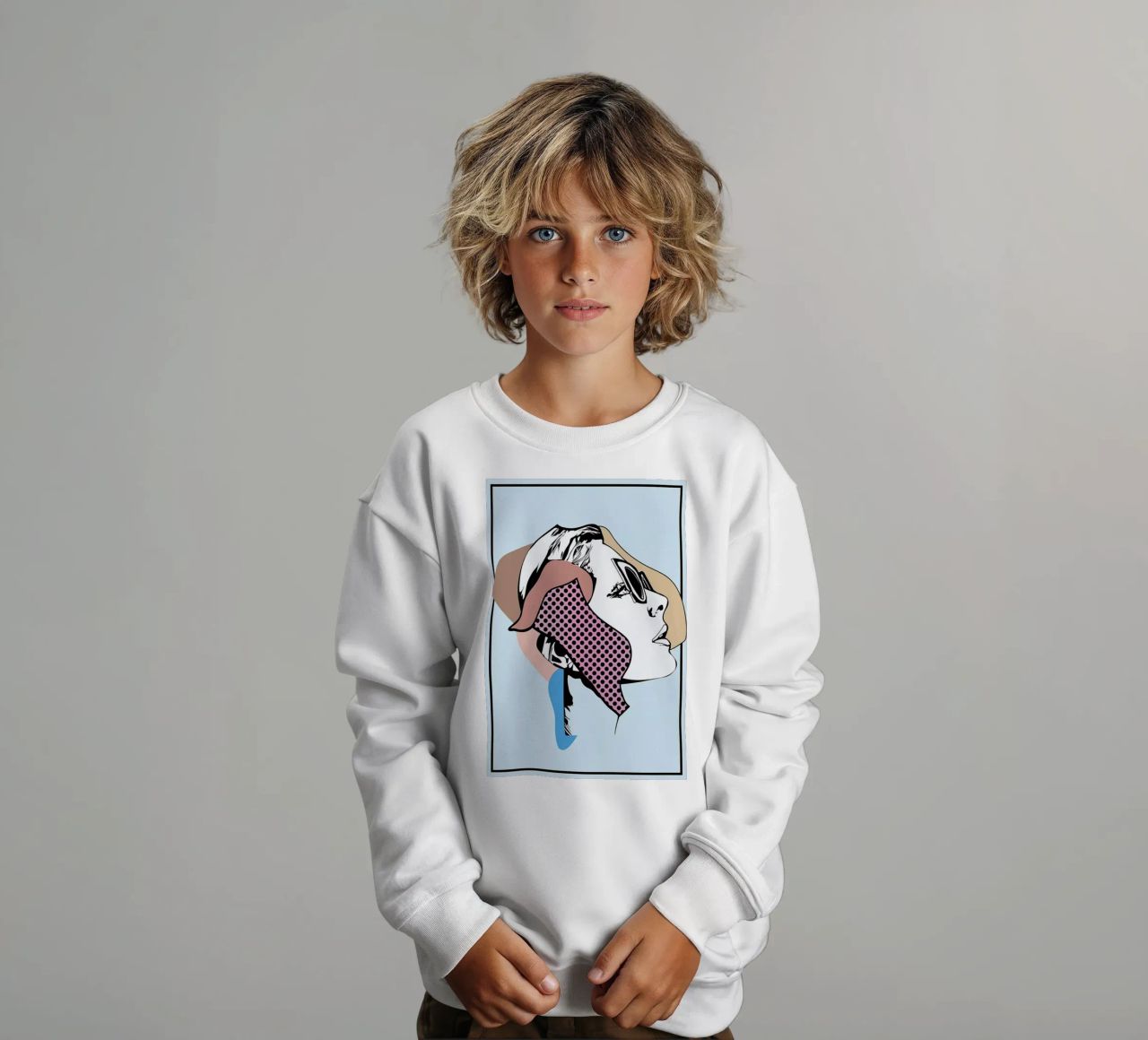 Collaging 1 felpa bambino da Marcell Naubert