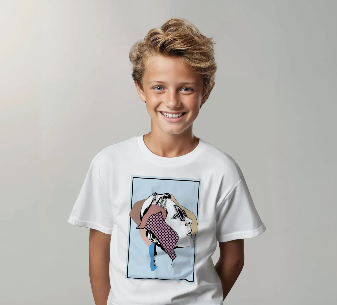 Collaging 1 t-shirt bambini da Marcell Naubert