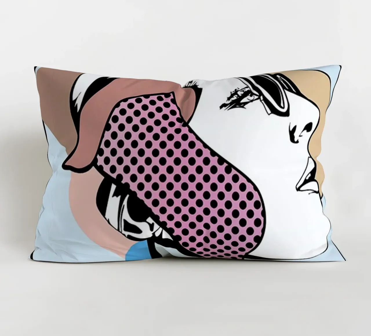 Collaging 1 decorative cushion by Marcell Naubert