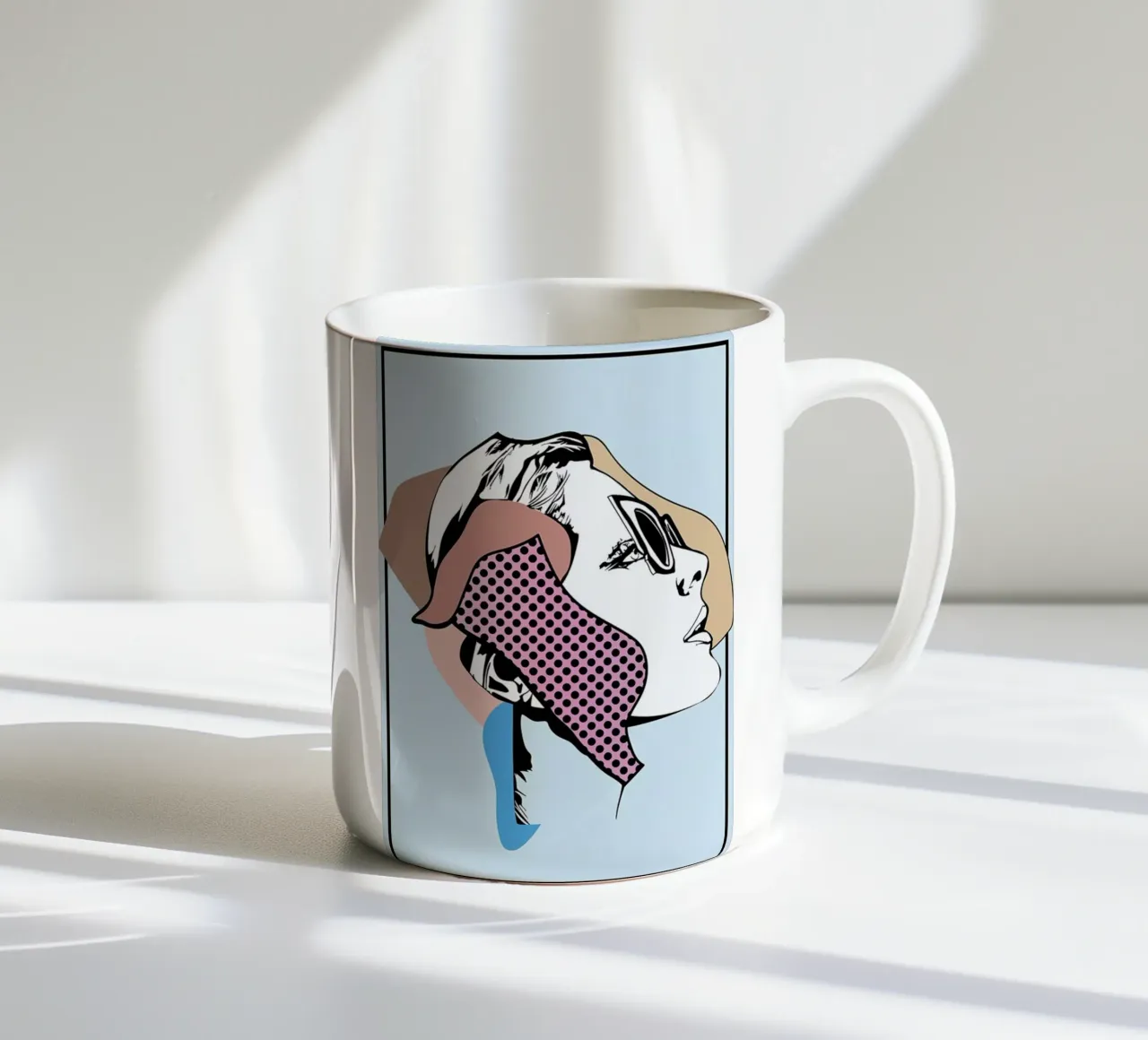 Collaging 1 mug en céramique de Marcell Naubert