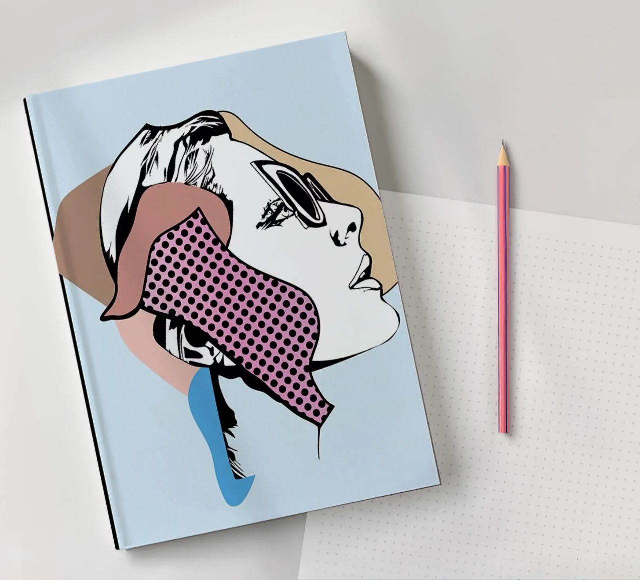 Collaging 1 carnet de notes de Marcell Naubert