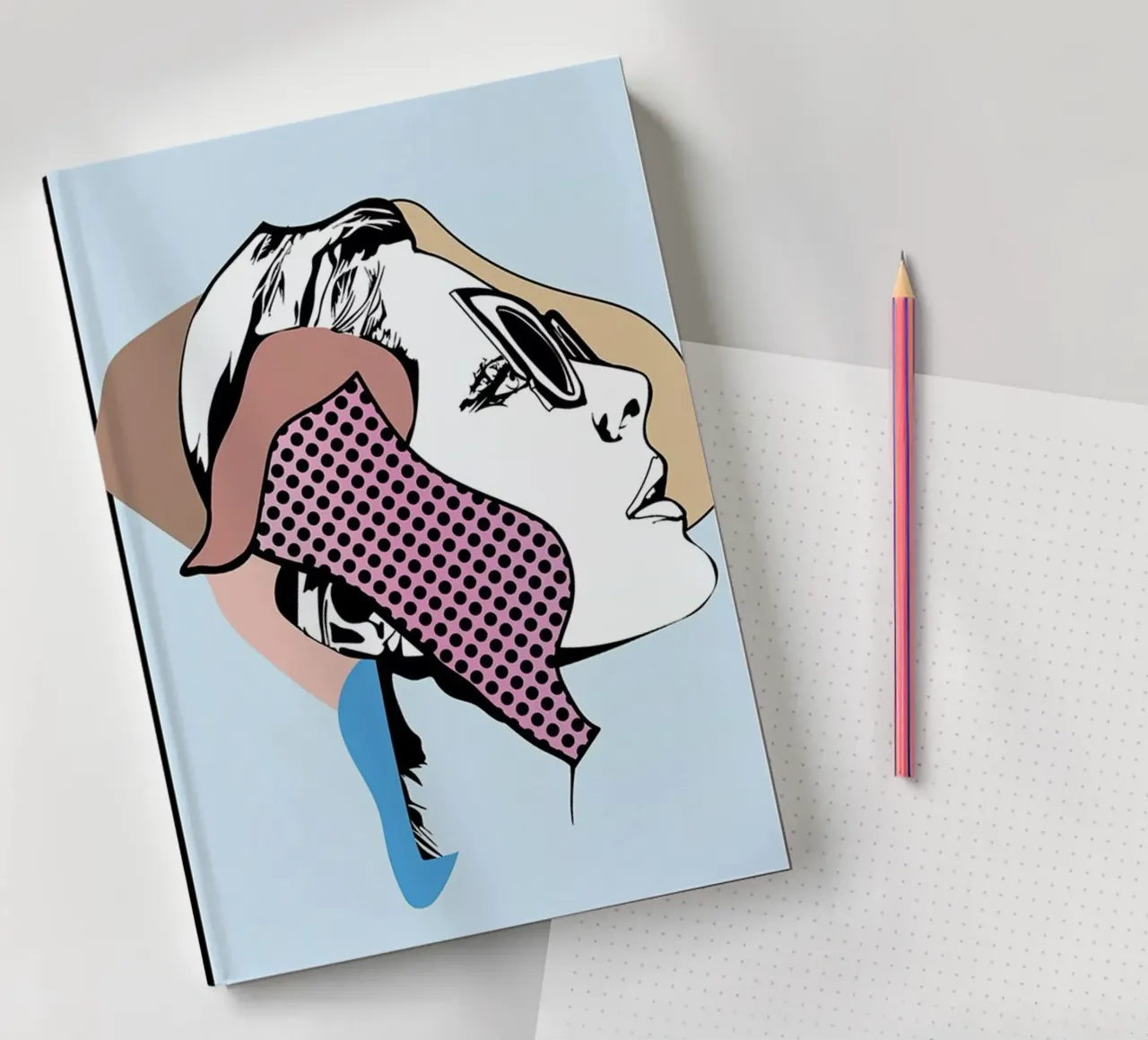 Collaging 1 notebook by Marcell Naubert