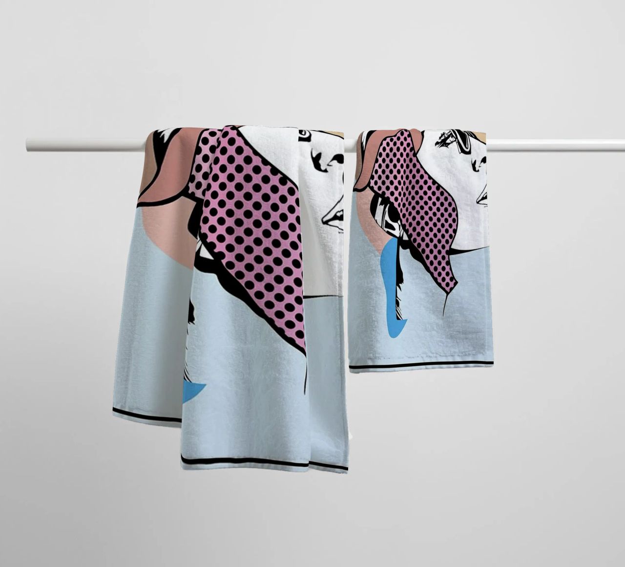 Collaging 1 Handtuch von Marcell Naubert