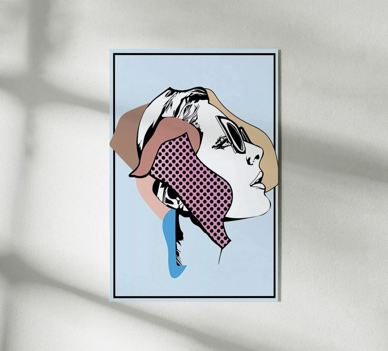Collaging 1 plexiglass da Marcell Naubert