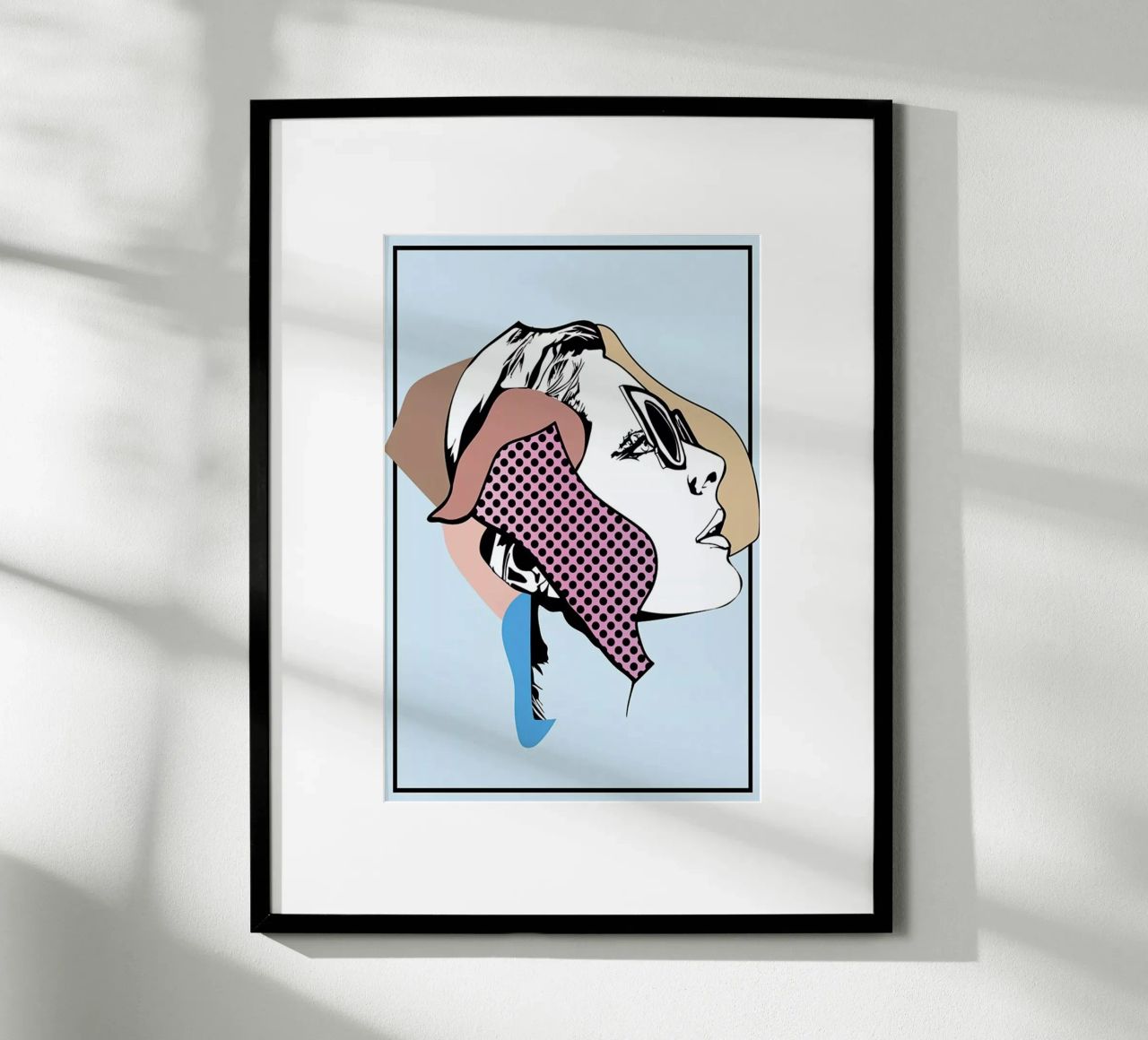 Collaging 1 Poster von Marcell Naubert