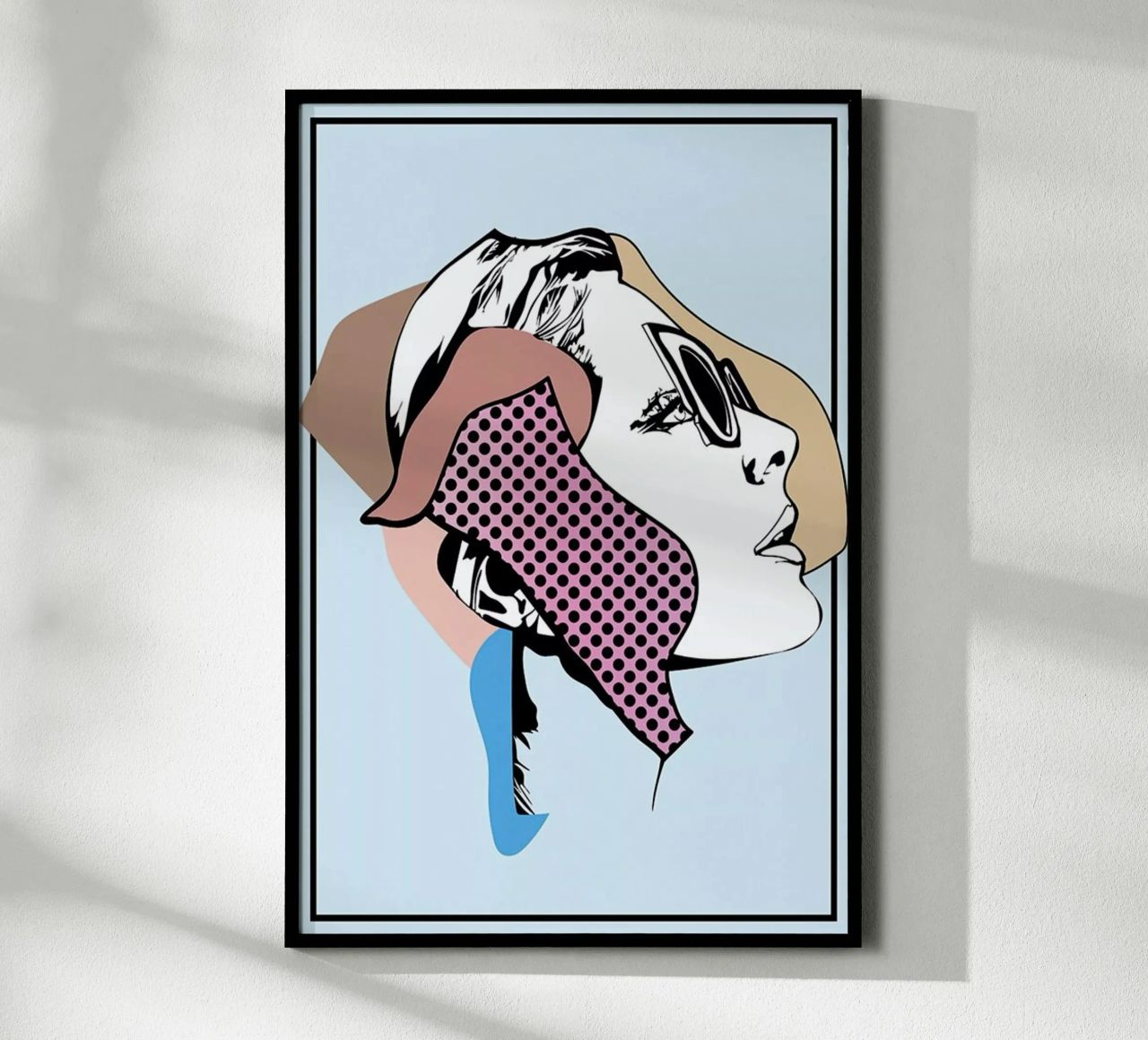 Collaging 1 Poster von Marcell Naubert