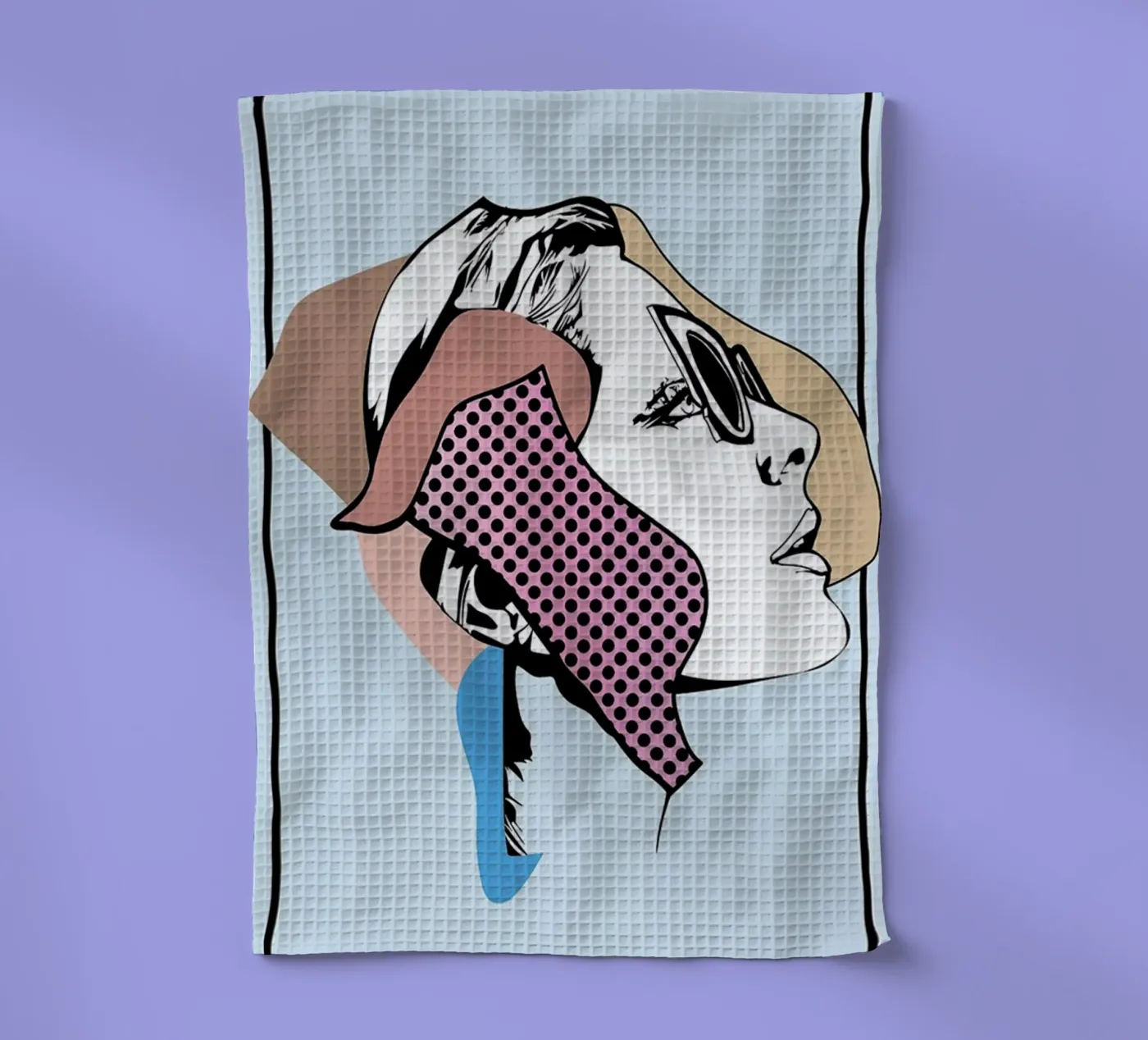 Collaging 1 torchon de Marcell Naubert