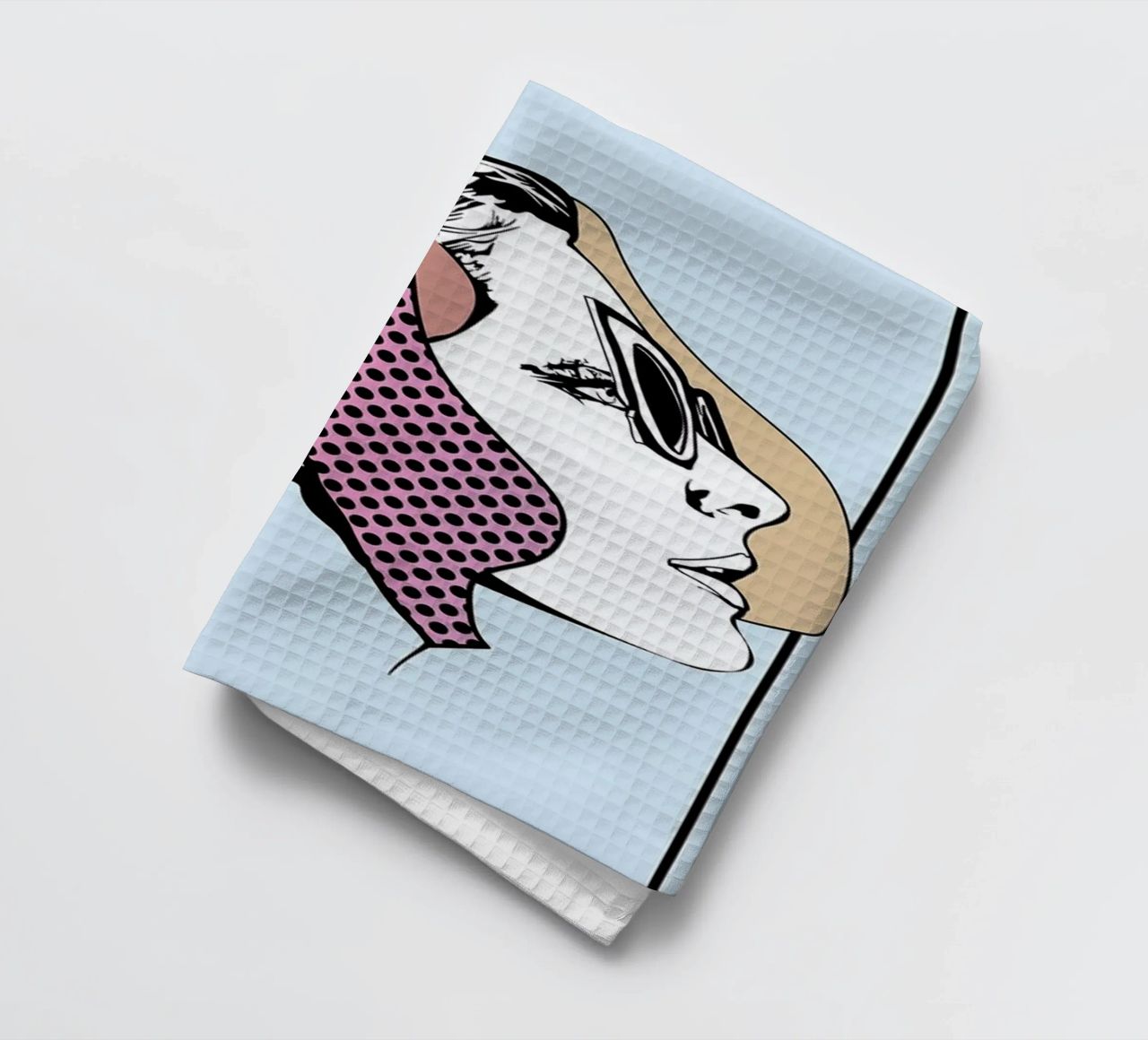 Collaging 1 Geschirrtuch von Marcell Naubert