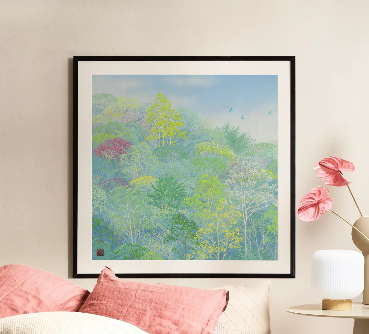 l'arrivo della primavera poster da Noji-Mikiko
