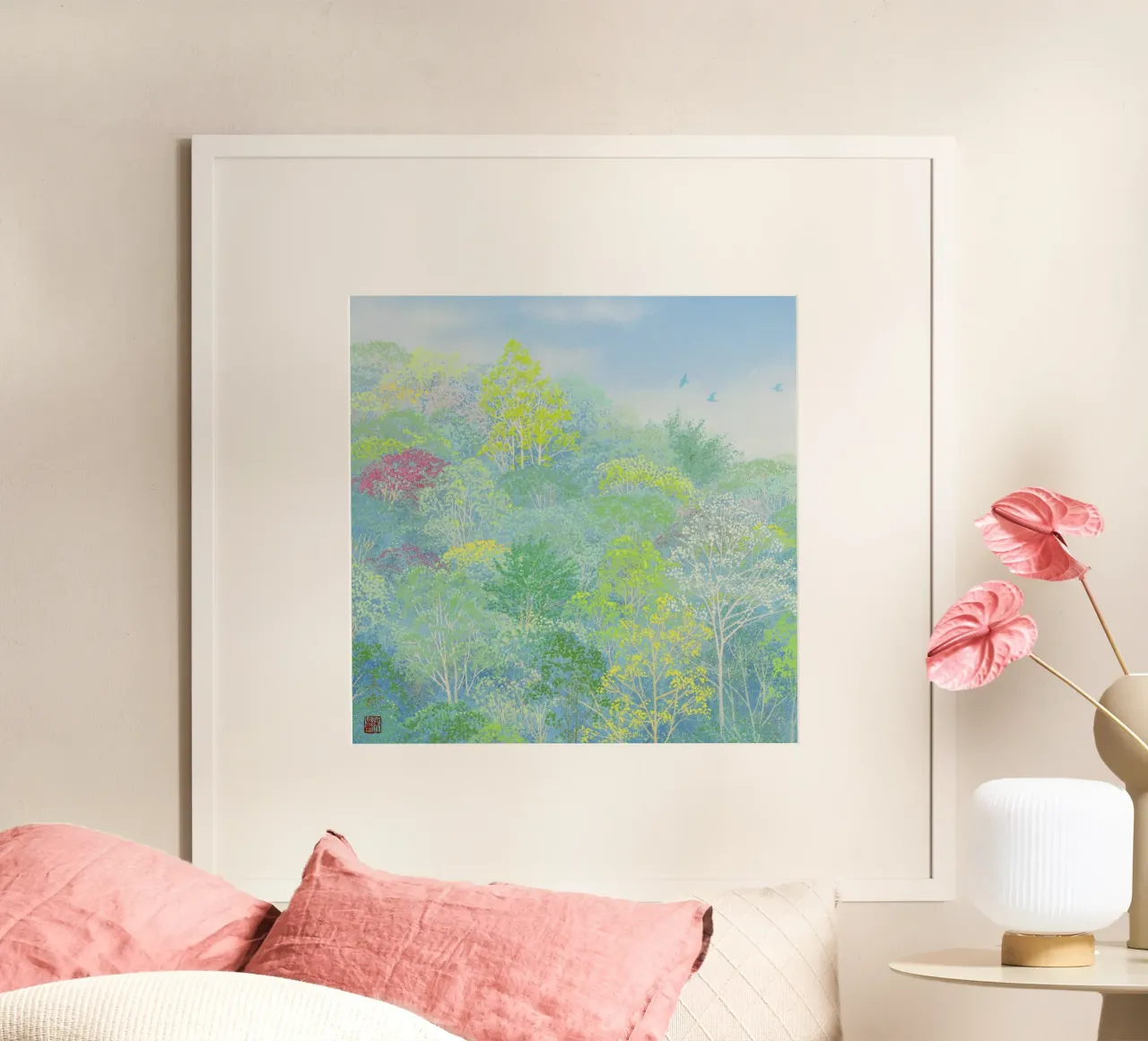 l'arrivo della primavera poster da Noji-Mikiko