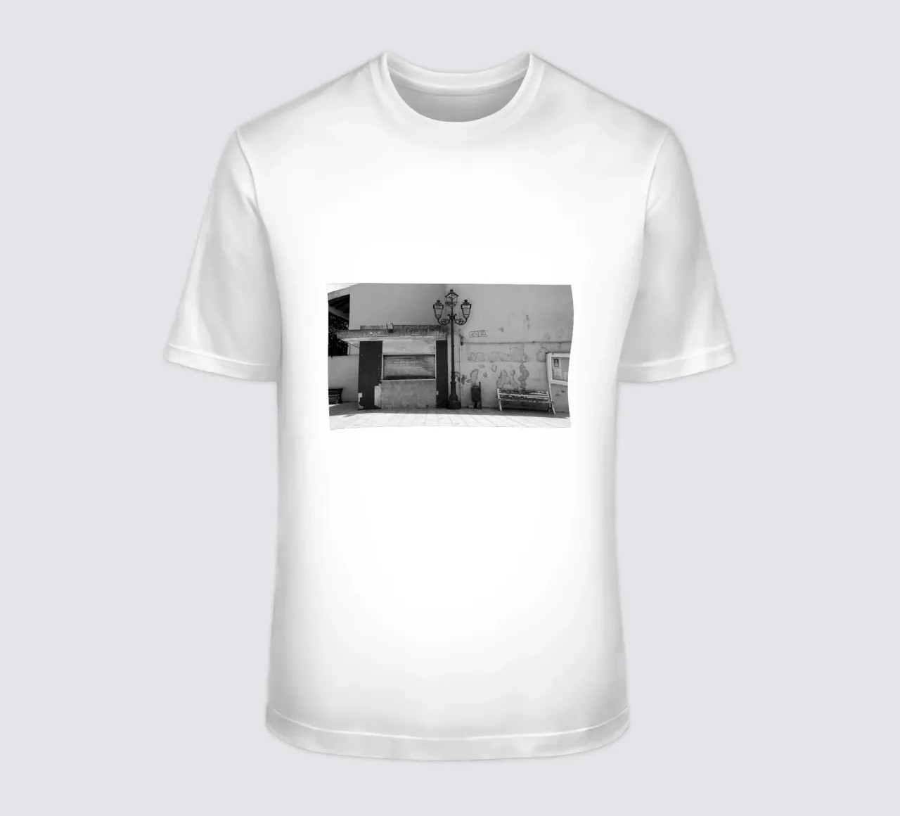 Telti in bianco e nero t-shirt da Massimo Frascogna