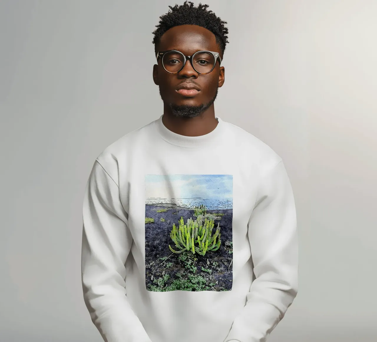 cactus felpa da Massimo Frascogna