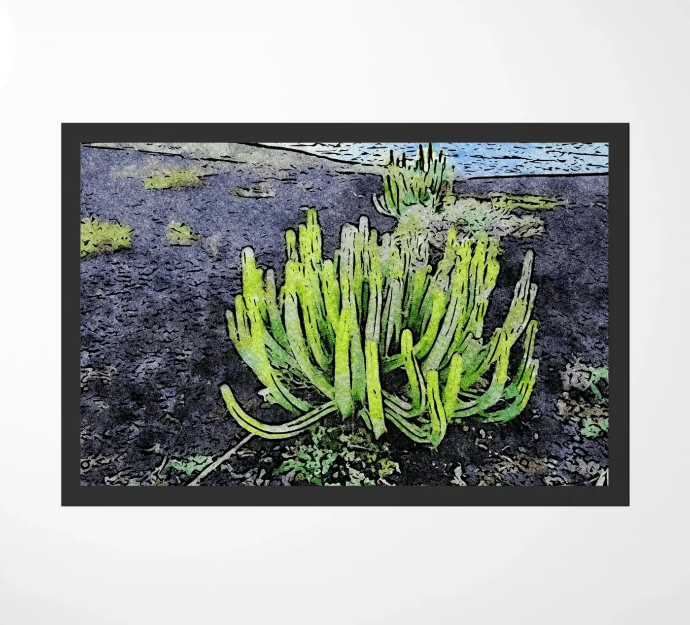 cactus doormat by Massimo Frascogna