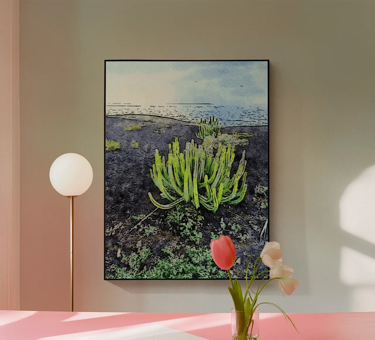 cactus plexiglass da Massimo Frascogna