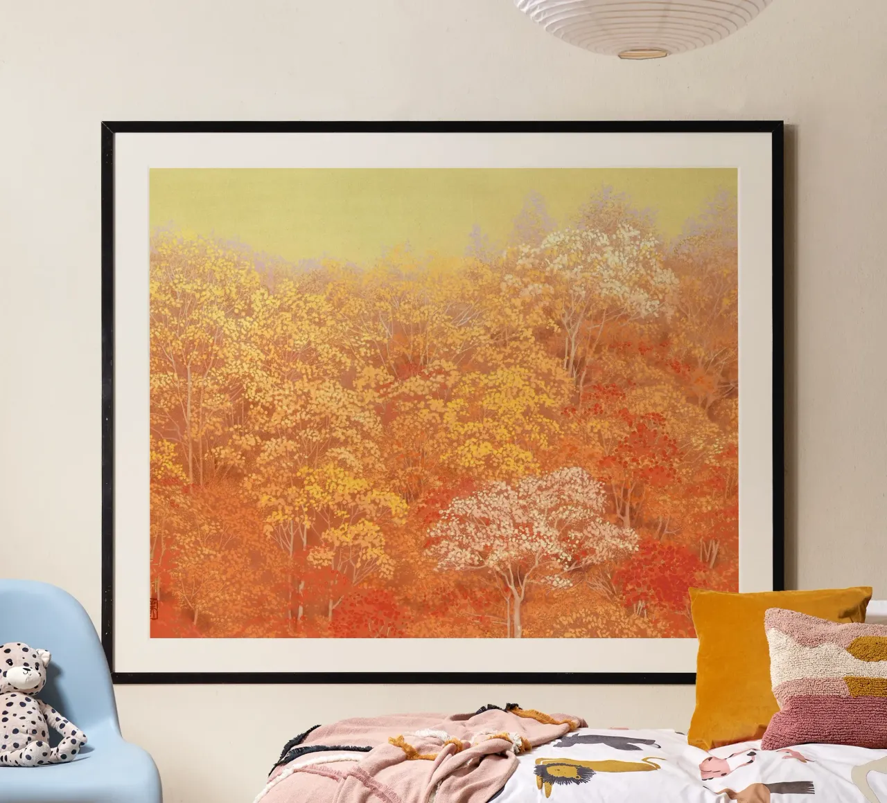 Herbstlaub Hahnemühle von Noji-Mikiko