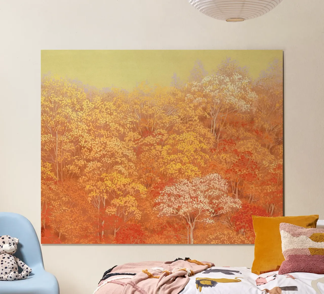 Herbstlaub Hahnemühle von Noji-Mikiko