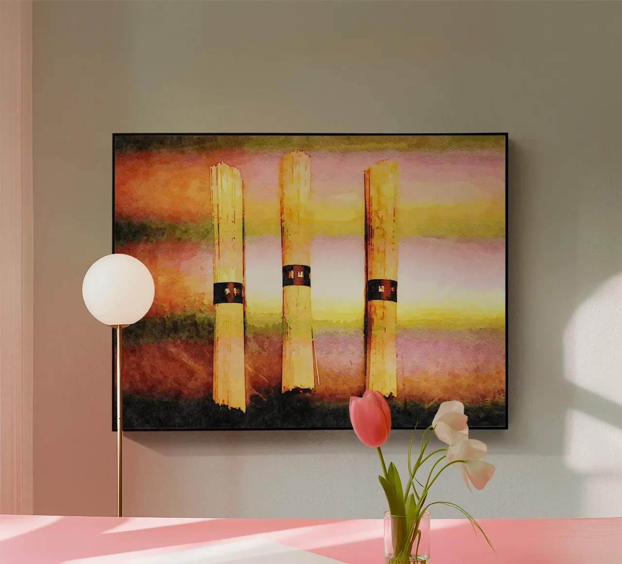 Tagliatelle! plexiglass da Massimo Frascogna