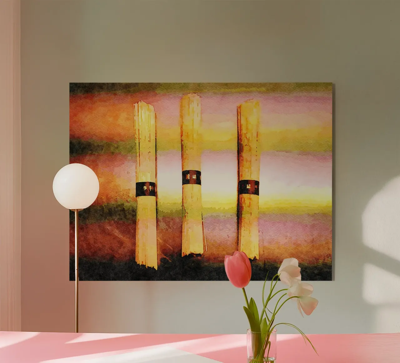 Tagliatelle! plexiglass da Massimo Frascogna