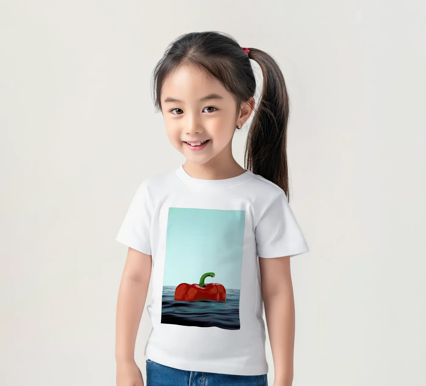 Das Pepper t-shirt bambini da Lemon-apes