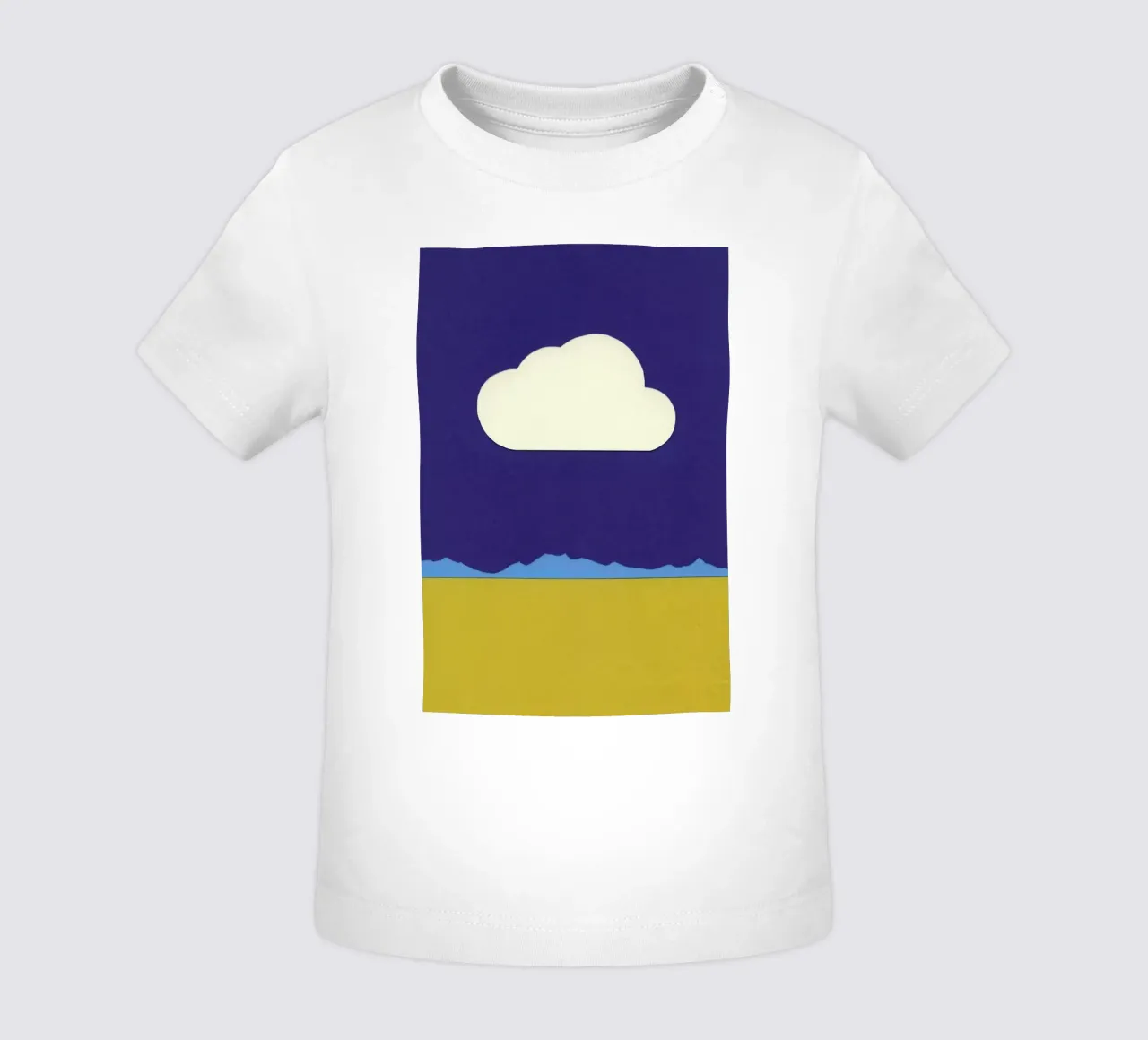 Cloud Over The Desert maglietta neonato da Rosi Feist