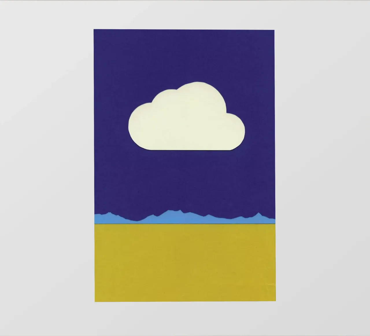 Cloud Over The Desert pellicola backlit da Rosi Feist