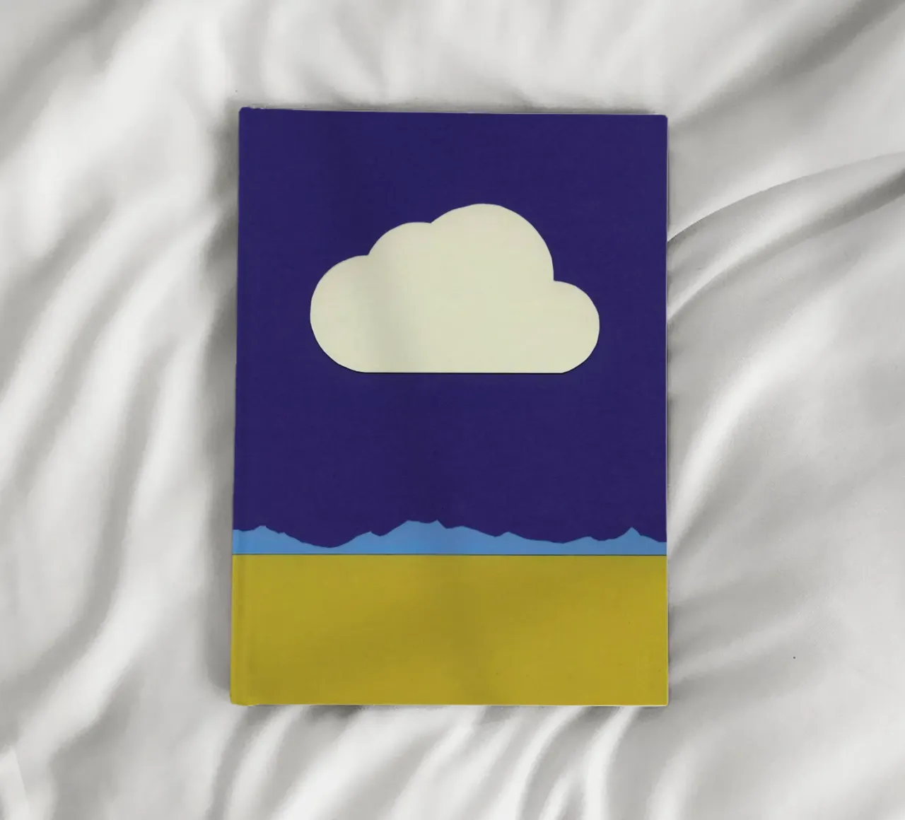 Cloud Over The Desert notebook by Rosi Feist