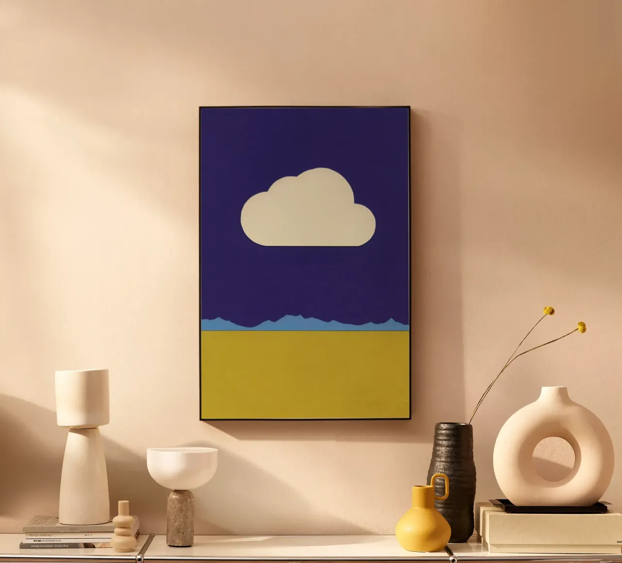 Cloud Over The Desert plexiglass da Rosi Feist