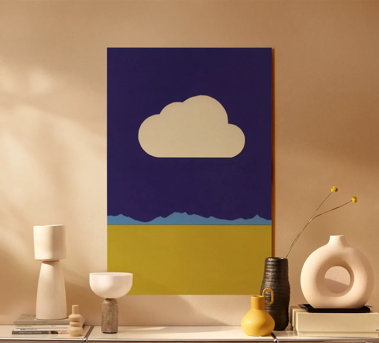 Cloud Over The Desert plexiglass da Rosi Feist