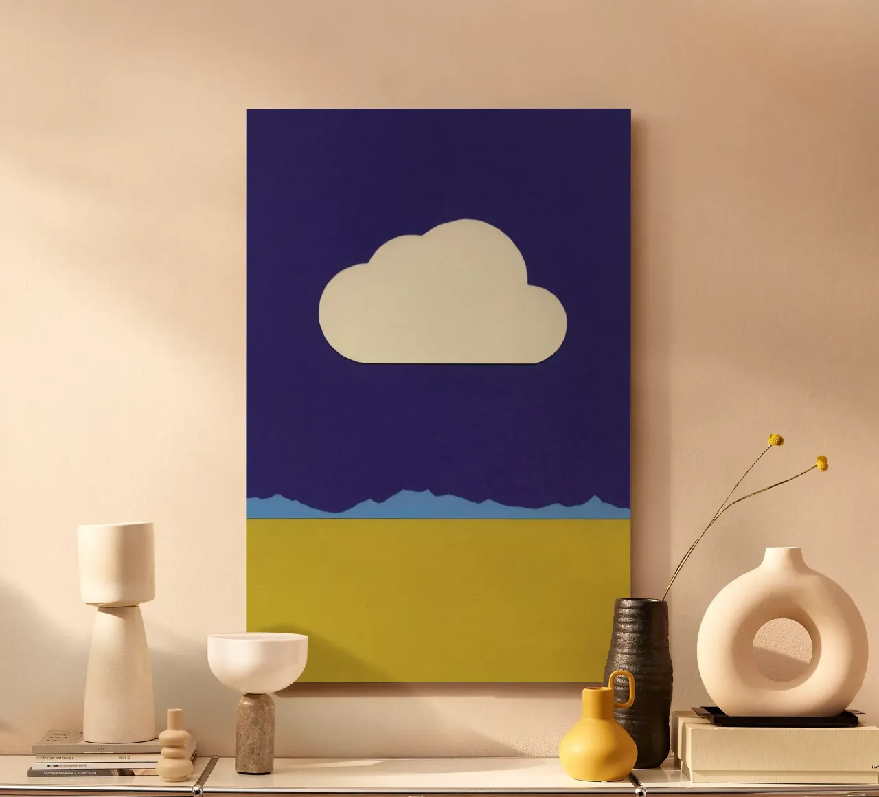 Cloud Over The Desert alluminio dibond da Rosi Feist