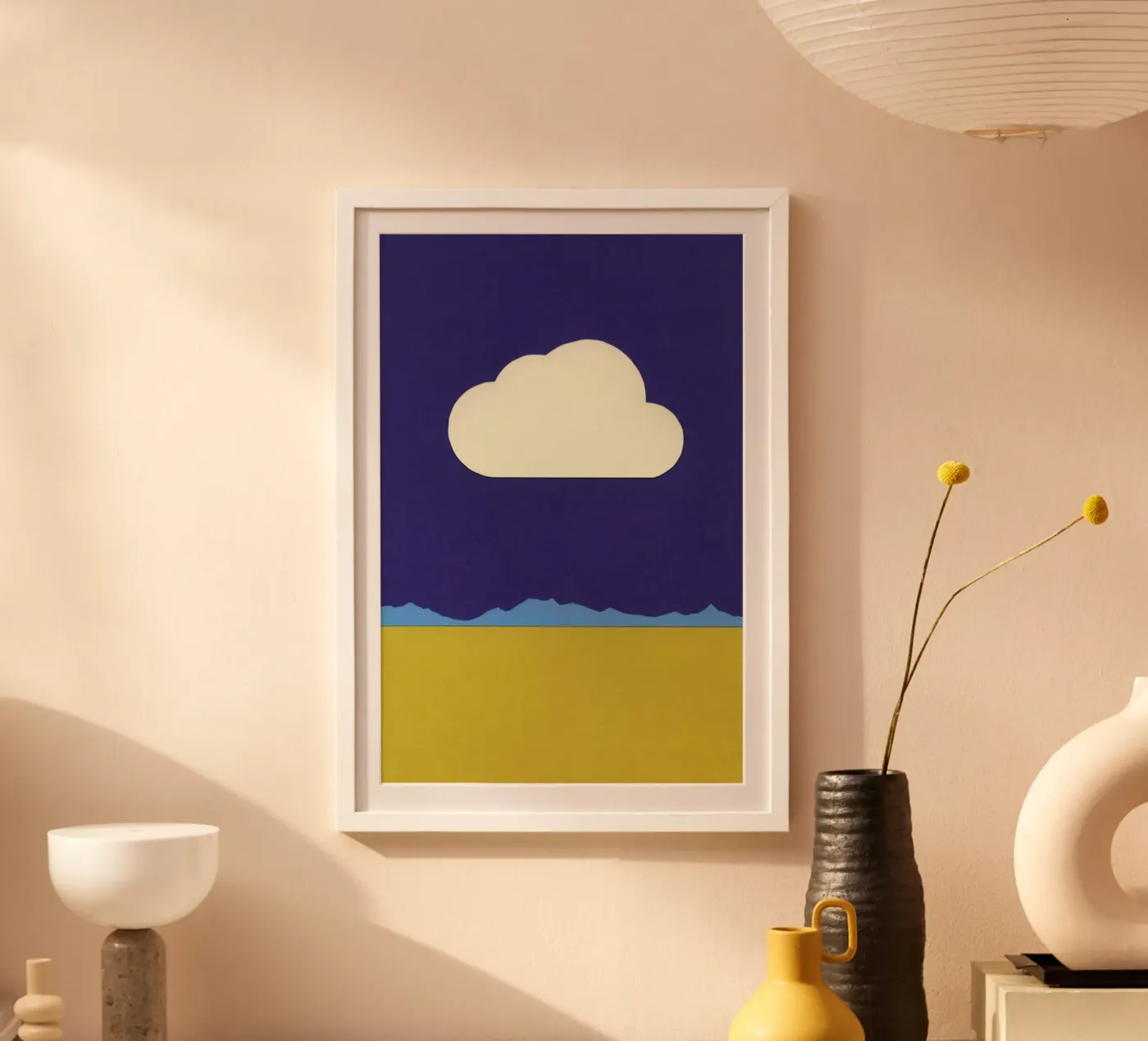 Cloud Over The Desert poster da Rosi Feist