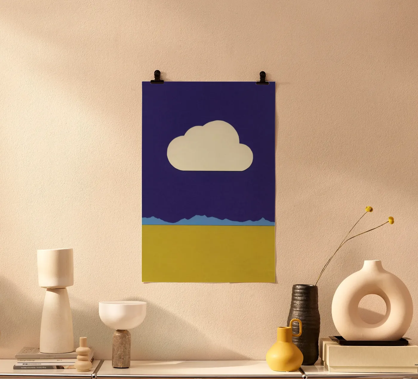 Cloud Over The Desert poster da Rosi Feist