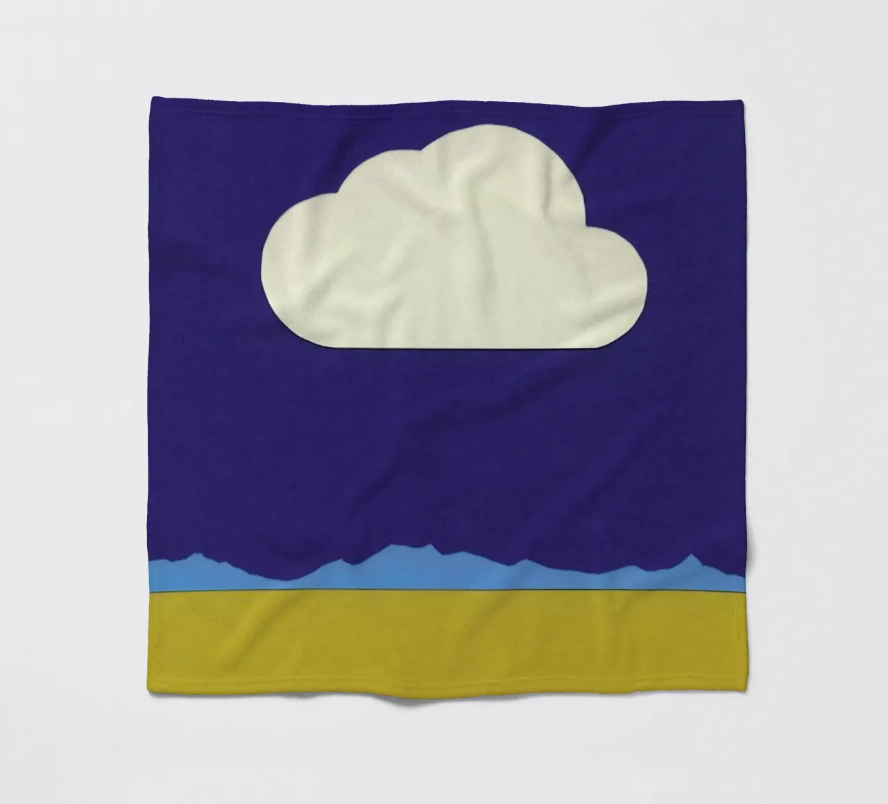Cloud Over The Desert coperta in pile da Rosi Feist