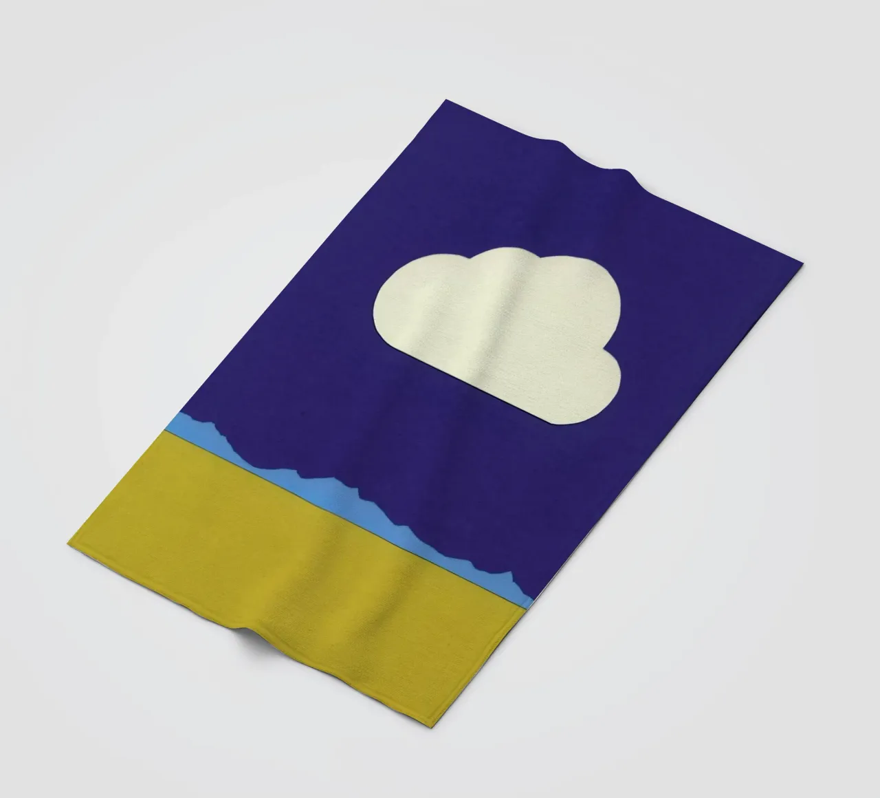 Cloud Over The Desert coperta in pile da Rosi Feist