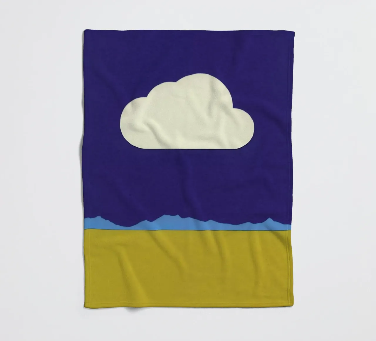 Cloud Over The Desert coperta in pile da Rosi Feist