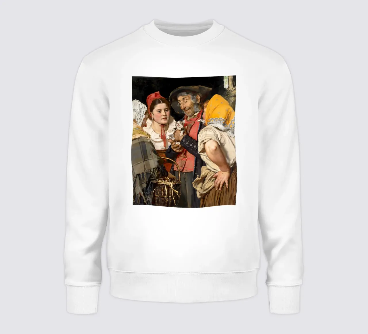 Karl Gussow - Old Man's Treasure sweatshirt by Timeless Artworks