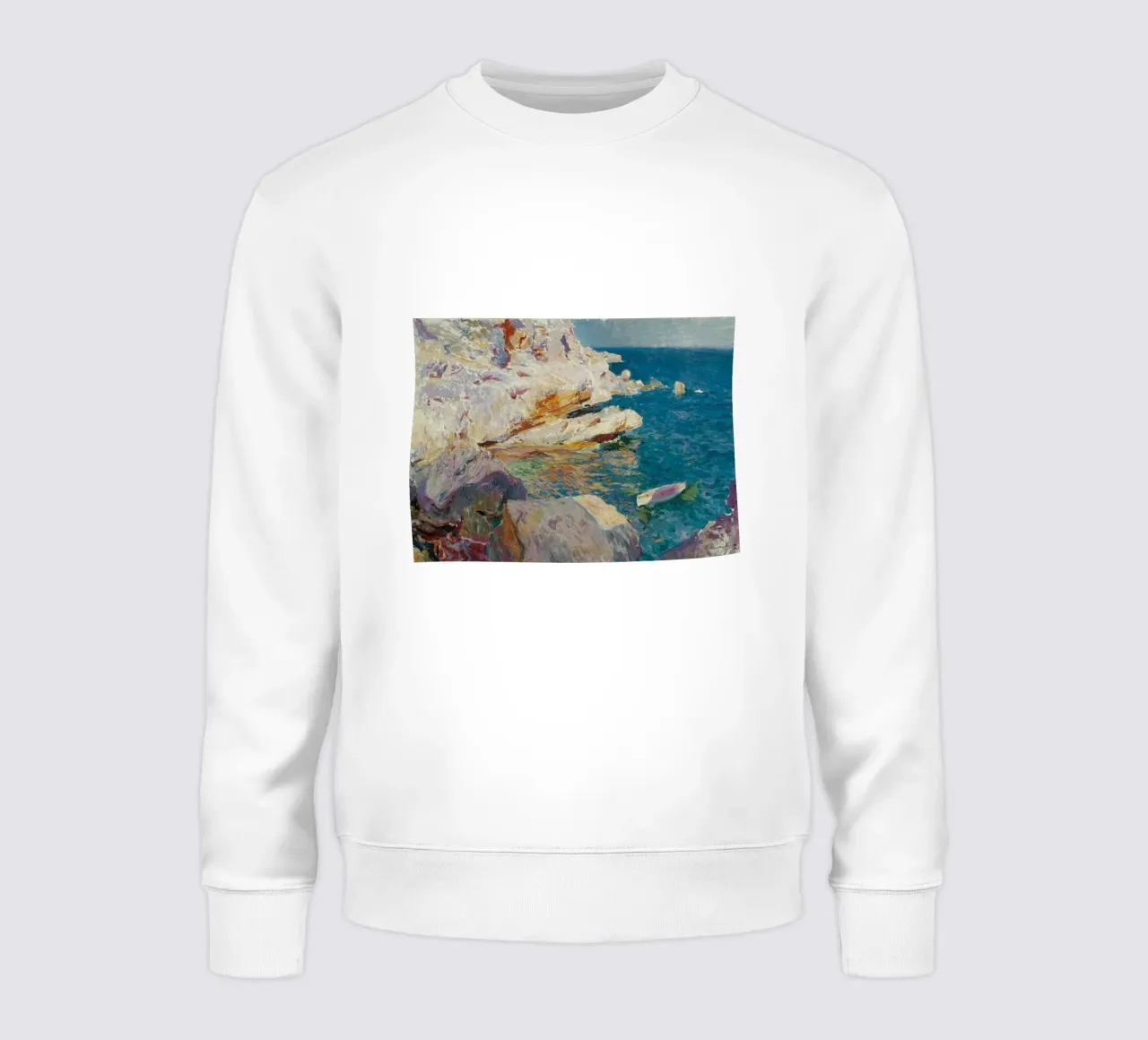 Joaquin Sorolla y Bastida, Rocce di Javea felpa da Timeless Artworks