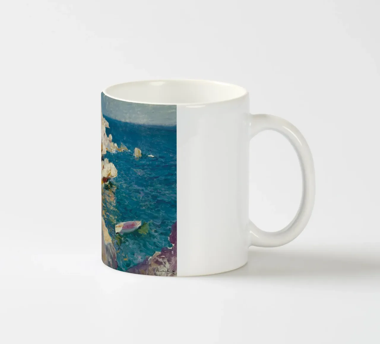 Joaquin Sorolla y Bastida, Rocce di Javea tazza in ceramica da Timeless Artworks