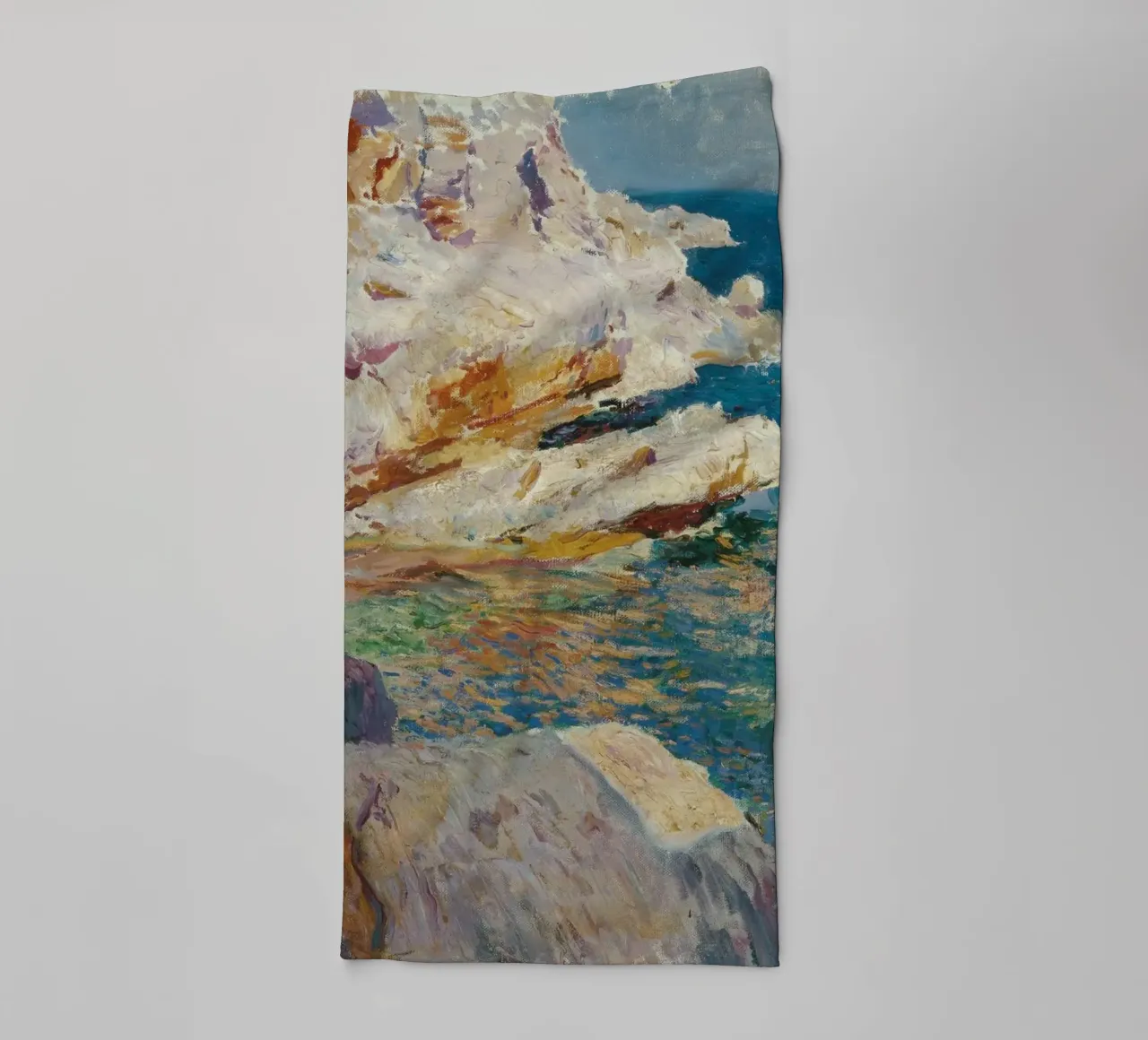 Joaquin Sorolla y Bastida, Rocce di Javea asciugamano da bagno da Timeless Artworks