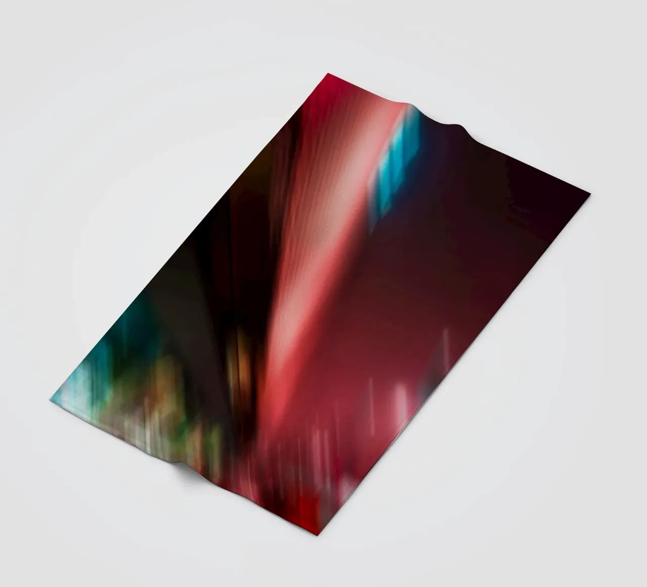 Lights Abstract coperta in pile da Flo Klein