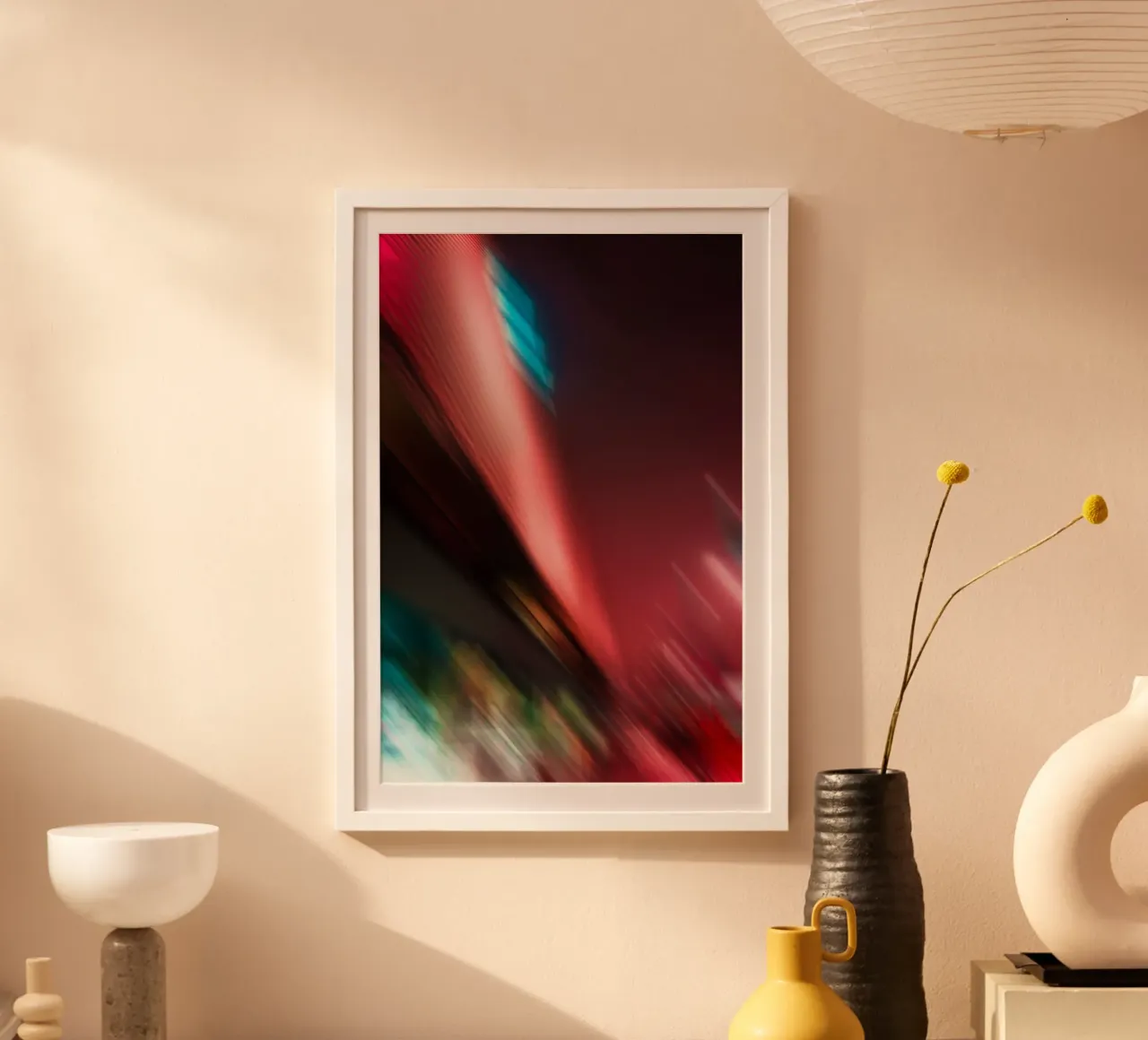 Lights Abstract poster da Flo Klein