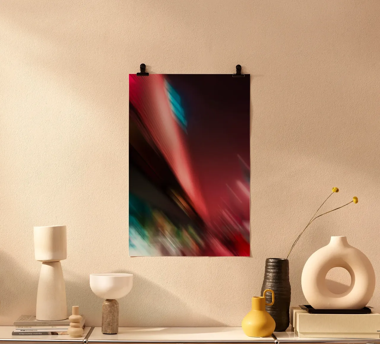 Lights Abstract poster da Flo Klein