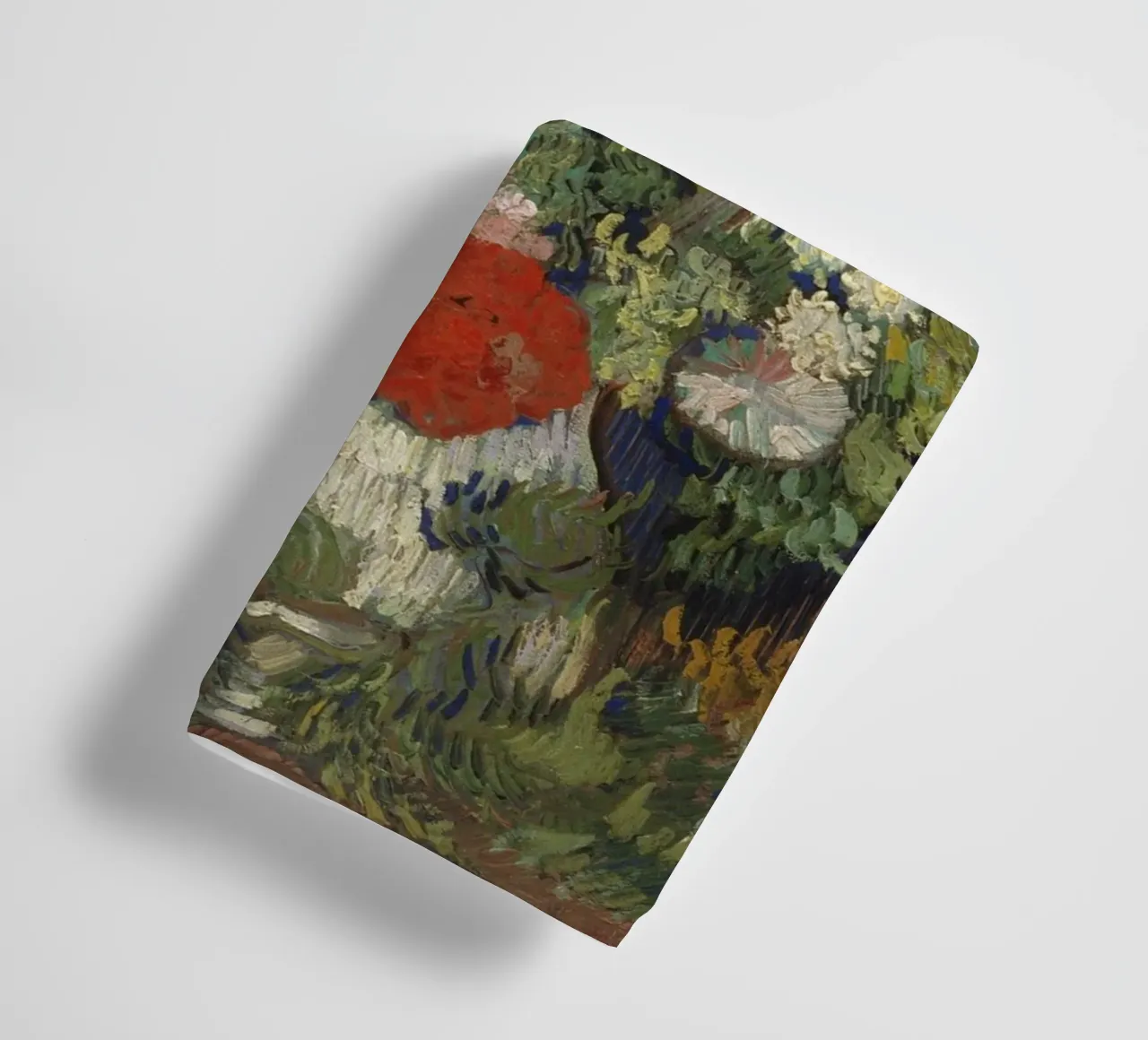 Vincent Van Gogh - Bouquet di fiori in un vaso asciugamano da bagno da Timeless Artworks